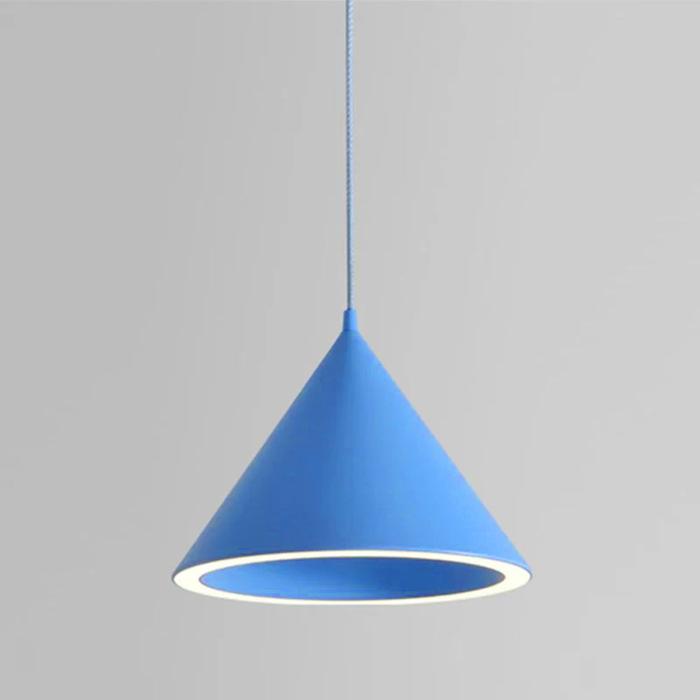 Aria Funnel-Shape Colourful LED Pendant Light