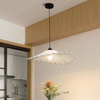 Ritta Boho Decorative LED Pendant Light Yellow Fabric Bedroom Restaurant
