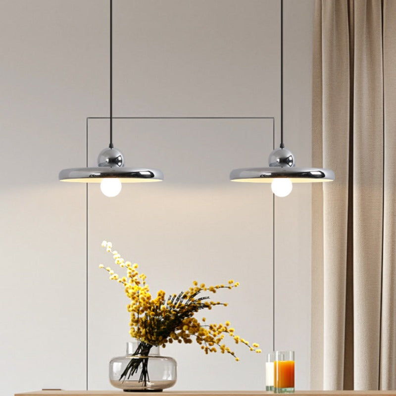 Arisha Modern Decorative LED Pendant Light Pink Metal Living Room