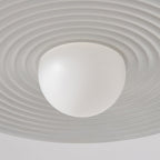 Arisha Minimalist Star Ring Pendant Light,Black/White
