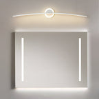 Arisha Modern Linear Metal Wall Lamp, White