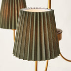 Silva Modern Retro Fabric Chandelier, White/Green