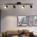 Arisha Semi-Flush Mount Ceiling Light Color Temperature Switchable, 4/5 Head