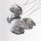 Avi Minimalist Spherical Glass Pendant Light, 3 Colour