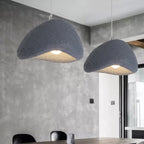Avi Wabi Sabi Bread Shape Resin Pendant Light, Resin, 4 Color