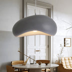 Avi Wabi Sabi Bread Shape Resin Pendant Light, 4 Color