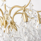 Kristy Luxury Wisteria Flower Crystal Chandelier