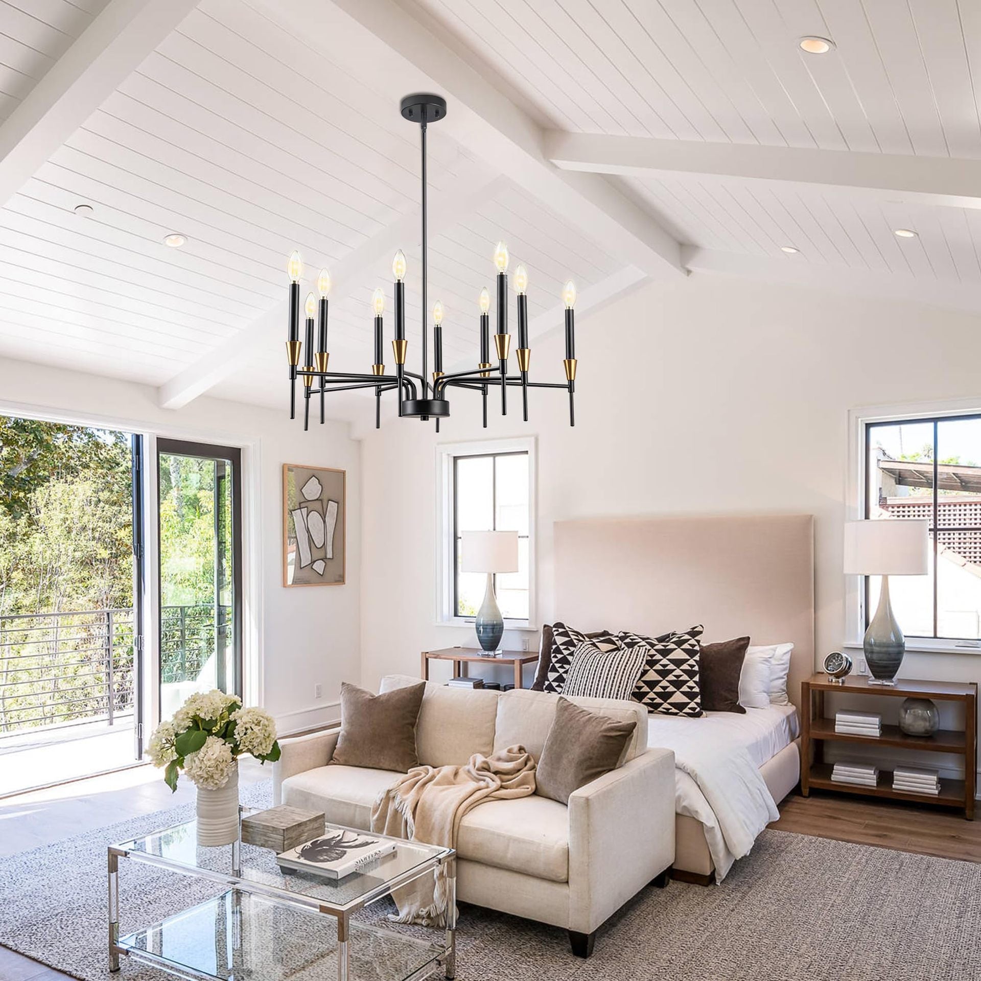 Silva  Pendant Light Chandeliers  Retro Industrial Living Room