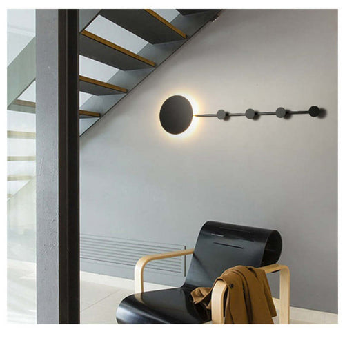 Arisha LED Porch Wall Hanging Coat Rack Creative Wall Lamp
