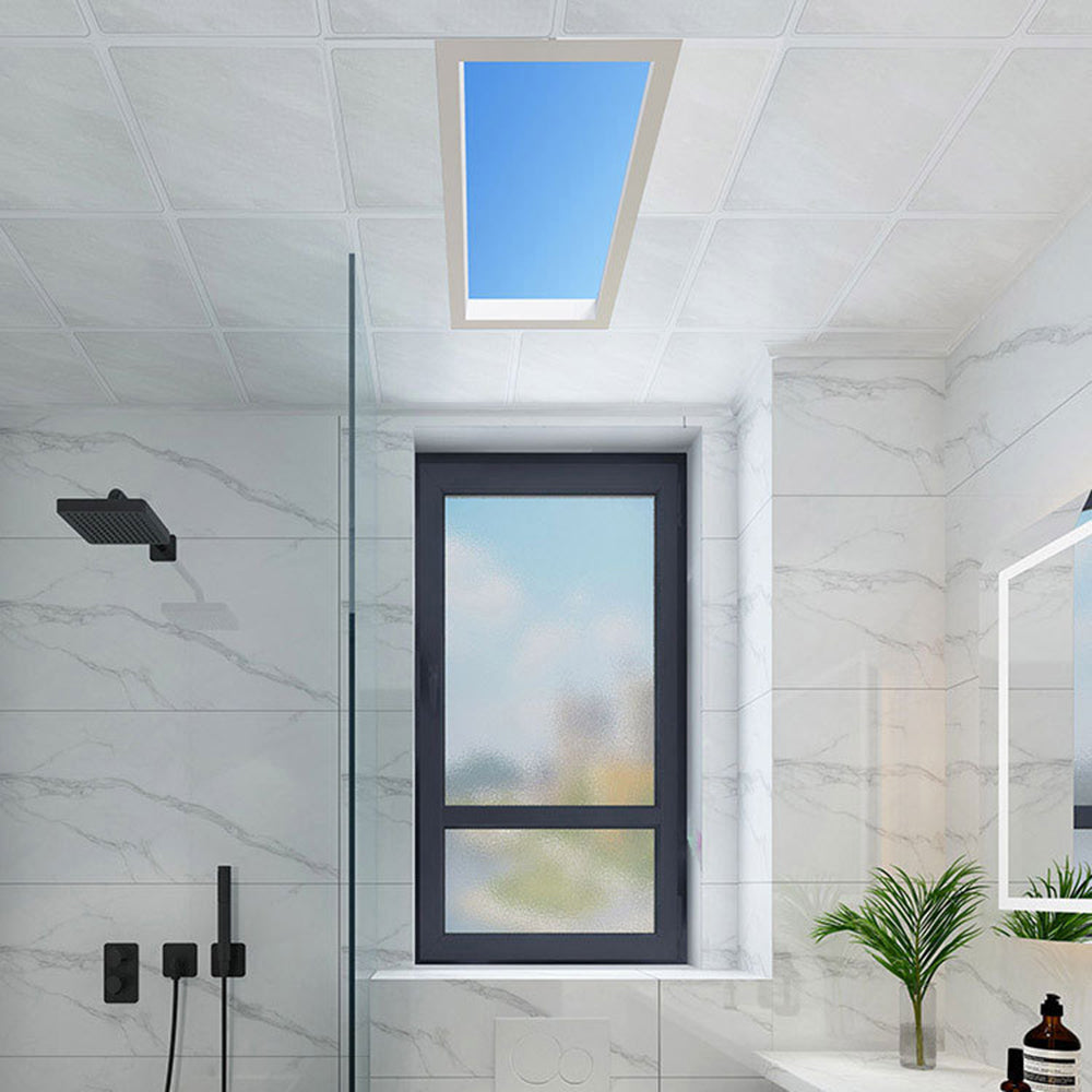 Arisha Modern Remote Control Flush Mount Ceiling Light, Black