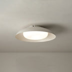 Arisha Nordic Bowl Flush Mount Ceiling Light, White