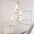 Silva Vintage LED Chandeliers White Black Bedroom Kitchen