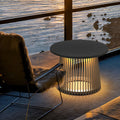 Ray Table Metal Rechargeable/Solar Metal& Outdoor Floor Lamp