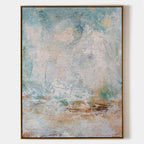 Coastal Tone Oil Painting Textured