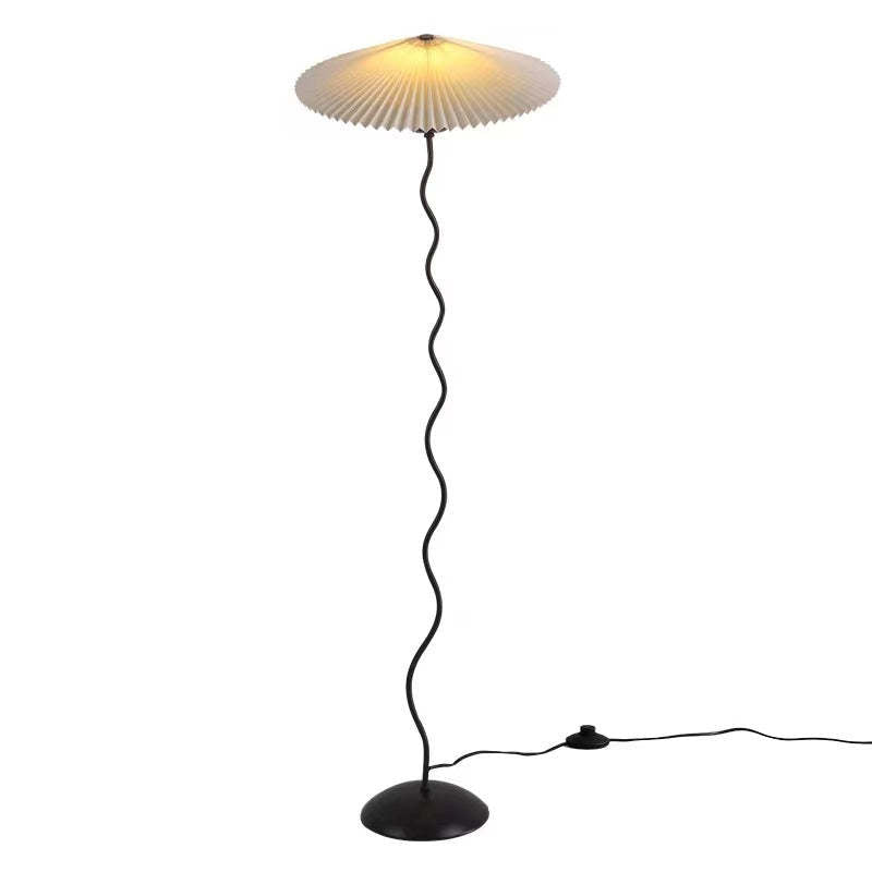 Ritta Modern Mushroom Fabric Led Floor Lamp