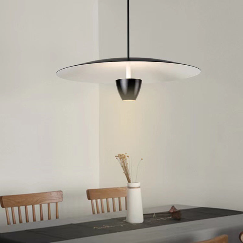Arisha Modern Nordic  Cluster  Pendant Light, Black  Hat Shape