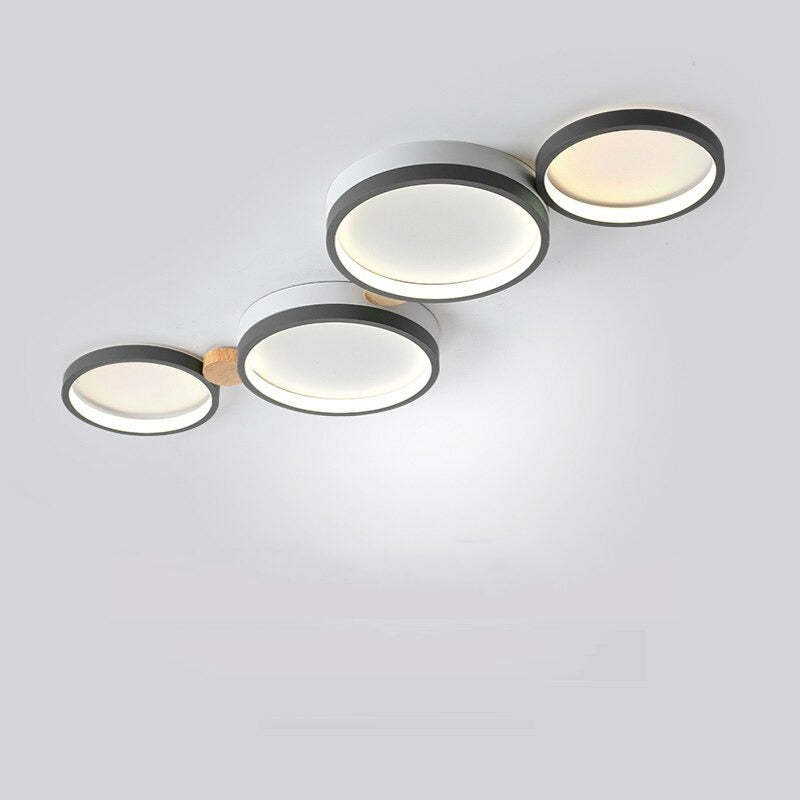 Arisha Round Flush Mount Ceiling Light 3 Colour 3/4/5/6/7 Heads