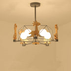 Arisha Giraffes LED Flush Mount Ceiling Light