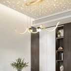 Arisha Nordic Globe Wavy Metal/ Pendant Light