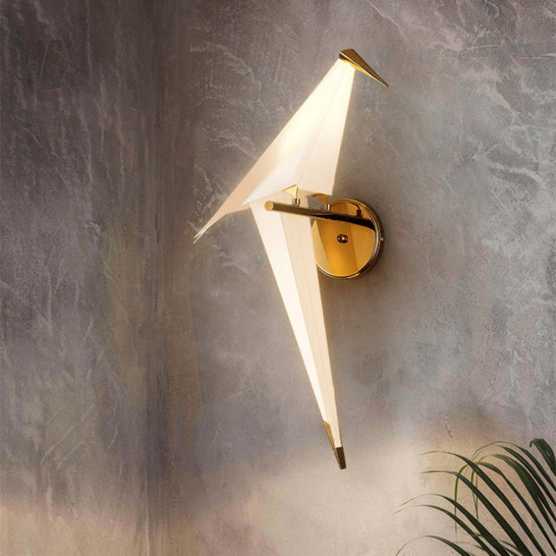 Arisha Wall Lamp Bird Vintage/Art-Deco, Metal/, Bedroom