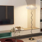 Ritta Modern Mushroom Fabric Led Floor Lamp