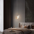 Arisha Modern Creative Swan Pendant Light, 2 Color