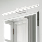 Arisha Nordic LinearMetal Mirror Front Vanity Wall Lamp, White