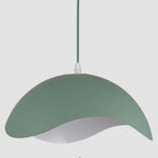 Valentina Colorful Shade Single Pendant Lights, Wood & Metal