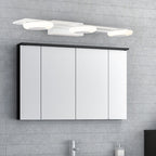 Arisha Modern Square Metal/ Wall Lamp, White, Bathroom
