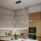 Arisha Modern Wave Pendant Light, 3 Colour