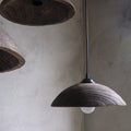 Silva Modern LED Pendant Light Brown Wood Living Room Bedroom