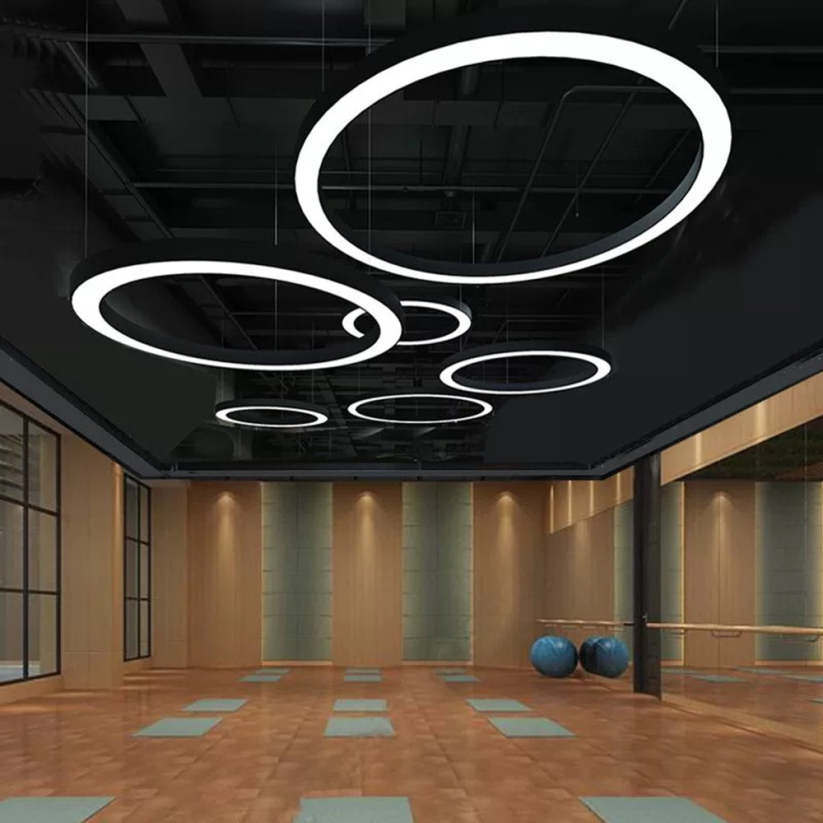 Arisha Minimalist Ring  Pendant Light, Bedroom