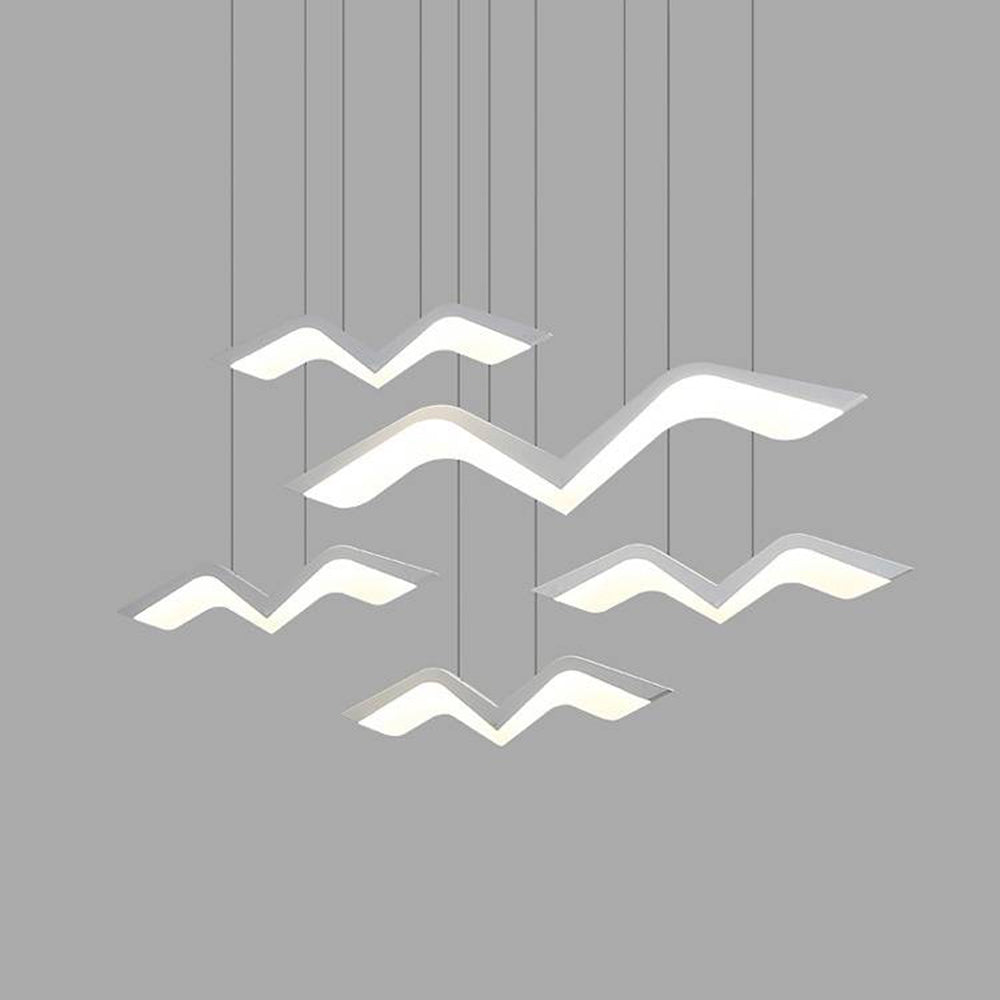 Arisha Seagull Modern Pendant Light, 3 Style
