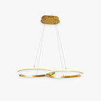 Arisha Modern Minimalist Pendant Light, Double-C