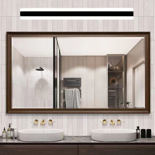 Arisha Minimalist Linear Metal/ Wall Lamp, Bathroom