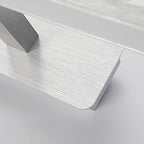 Arisha Nordic Linear Mirror Front Wall Lamp, Silver