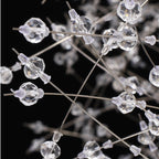 Arisha Modern Dandelion LED Pendant Light GoldCrystal Bedroom/Living Room