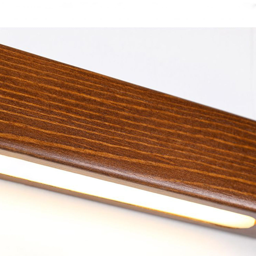 Zenx Wall Lamp Linear Wood