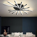 Arisha Linear Flush Mount Ceiling Light, 4 Colour