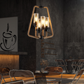 Epoch Retro LED Pendant Light Black Metal Dining Room/Bedroom
