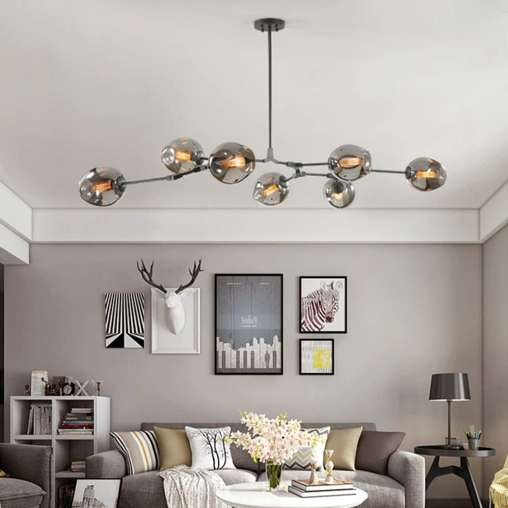 Kirae Nordic Modern Glass Pendant Light Clear Bubble