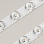 Arisha Modern Flush Mount Cloud Ceiling Light, White, Metal