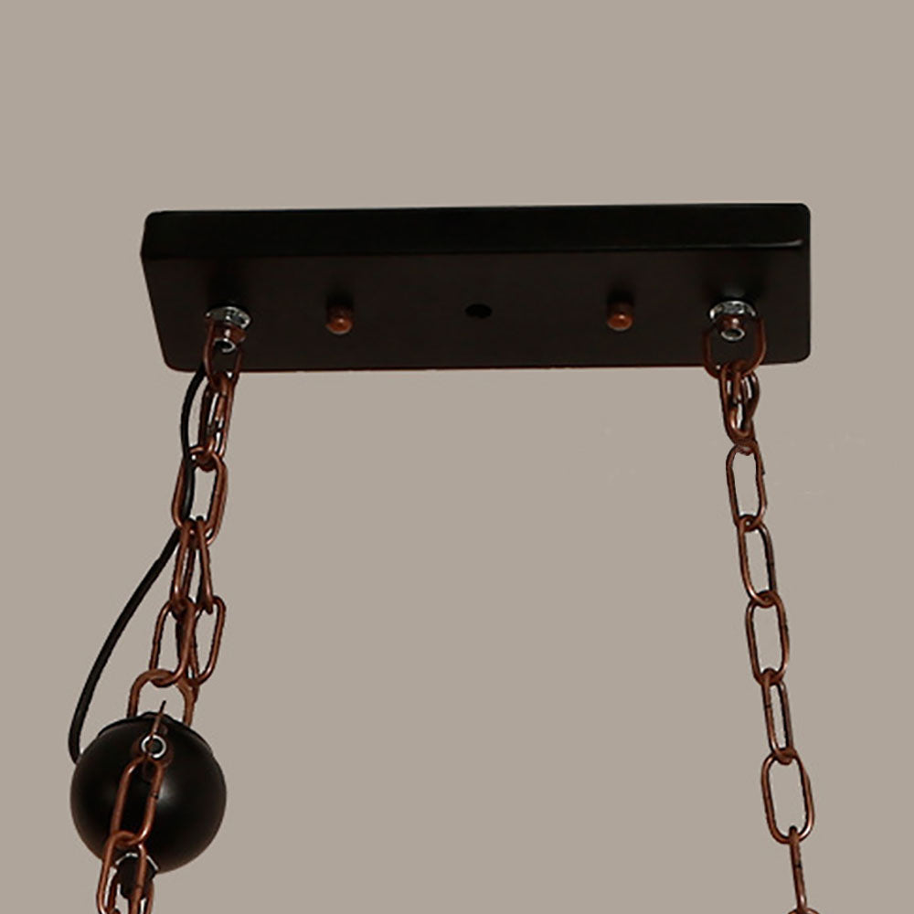 Epoch Farmhouse Guitar Pendant Light, Metal/Wood, Walnut