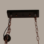 Epoch Farmhouse Guitar Pendant Light, Metal/Wood, Walnut