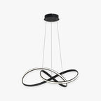 Arisha Pendant Light linear Modern, /Metal, Black/White, Dining Room