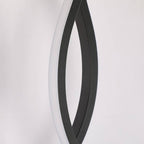 Arisha Wave Modern Simple Wall Lamp, Black & White