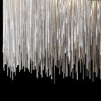 Arisha Wall Lamp Decorative/Modern, Tassel Chain, Silver, Living Room
