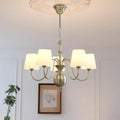 Silva Vintage Metal Glass Chandelier Study Bedroom