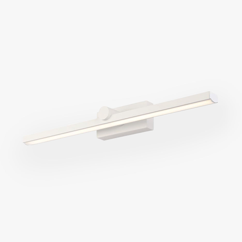 Arisha Nordic LinearMetal Mirror Front Vanity Wall Lamp, White