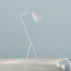 Morandi Modern Metal Cup Black Floor Lamp, Multi Colors